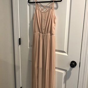 Pleated Maxi dress